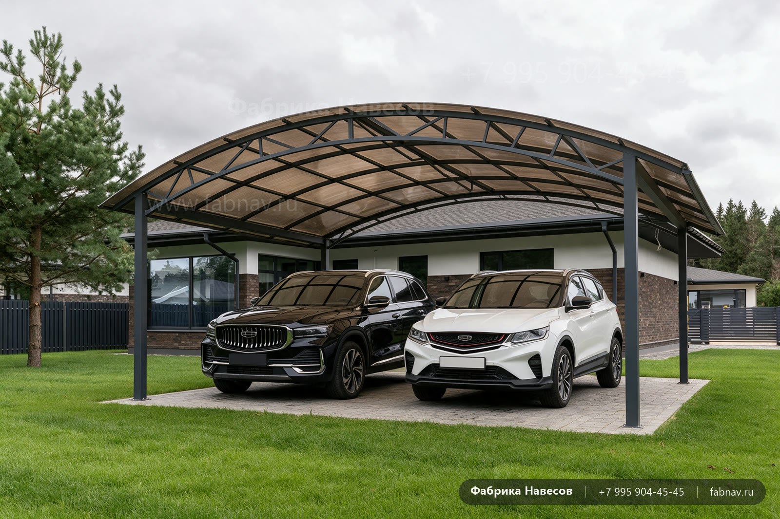 Навес для Geely Monjaro: большой кроссовер — большие ошибки при выборе размера