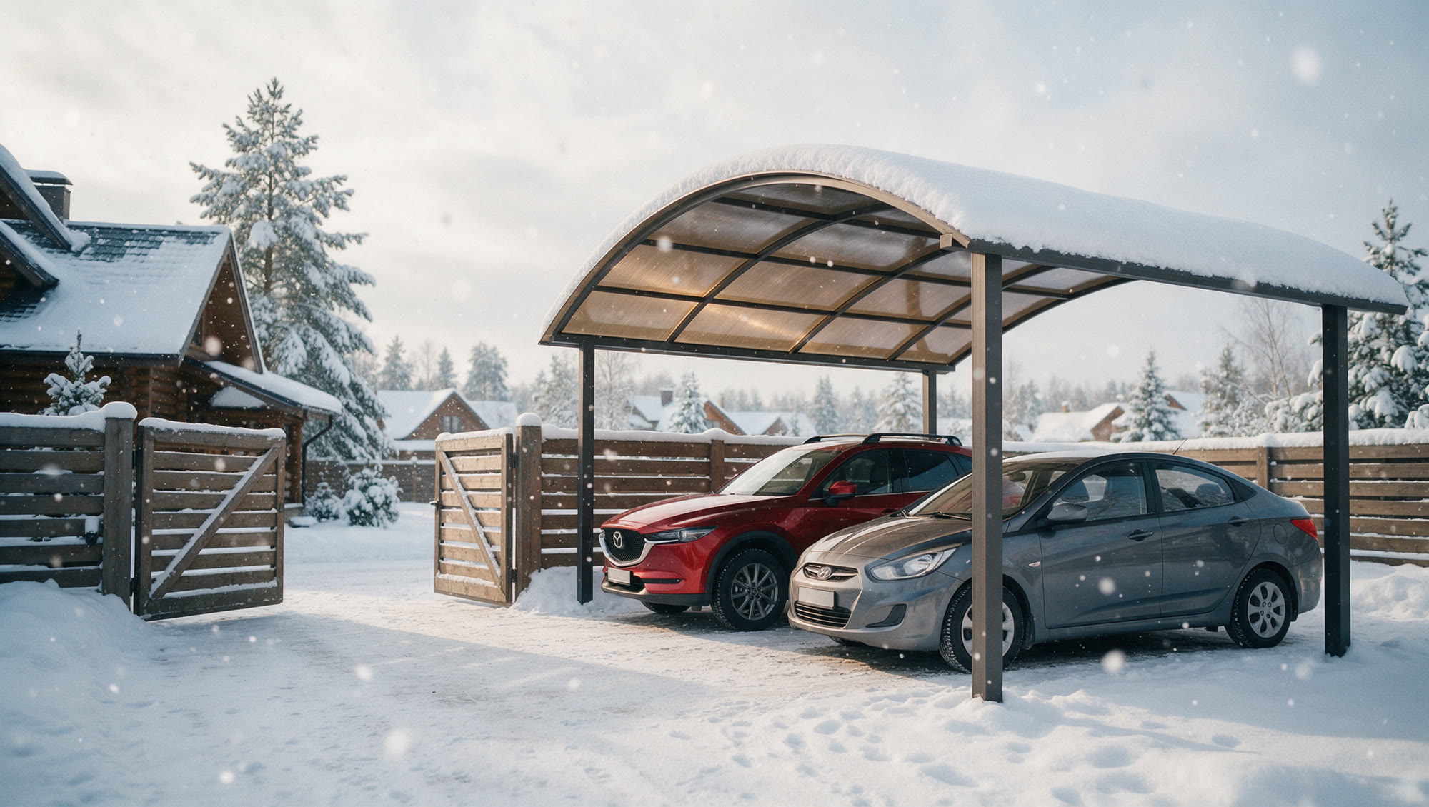 Навес для Toyota RAV4: размеры, высота и цена под ключ