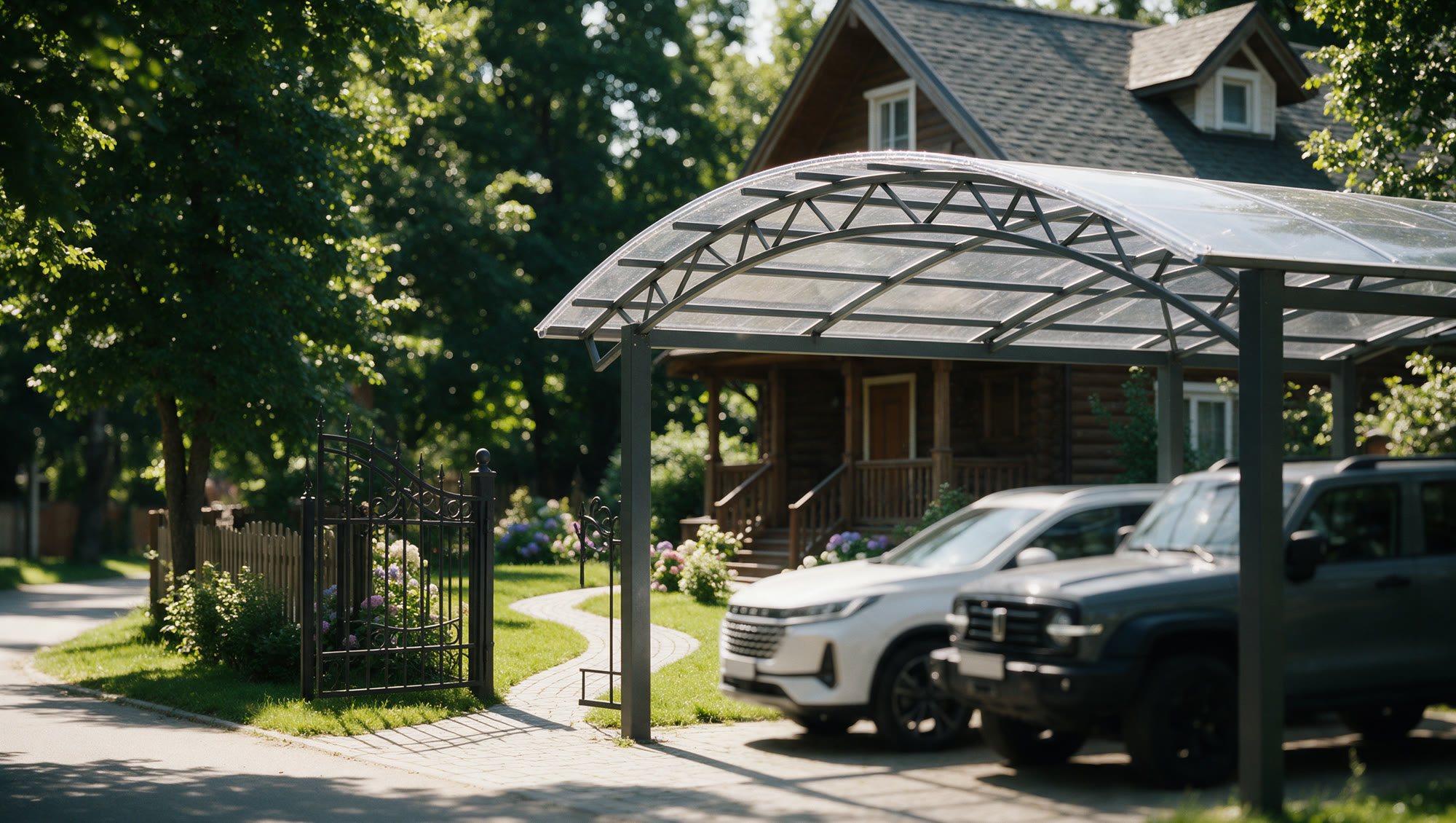 Навес для Lexus RX: размеры, высота и цена под ключ